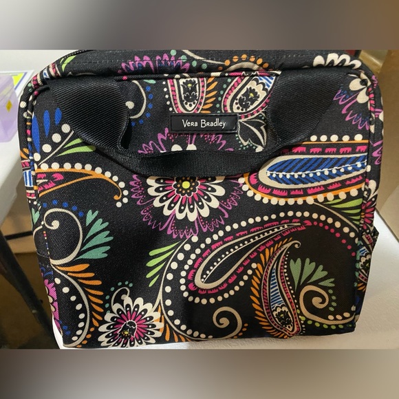 Vera Bradley lunch bag, black multi color - Picture 1 of 3